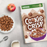 Nestlé Cookie Crisp chocolate cereal 500g, imported from the UK