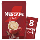 Nescafé instant coffee 3 in 1 Original 8 x 16g sachets, imported from the UK