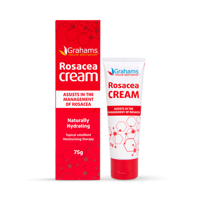 Grahams Natural Rosacea Cream Skin Relief 75g