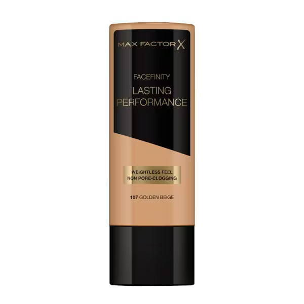 Max Factor Lasting Performance Foundation 107 Golden Beige, imported from the UK