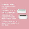 Wilkinson Sword Intuition 2in1 moisture refill blades 3 pack, UK version