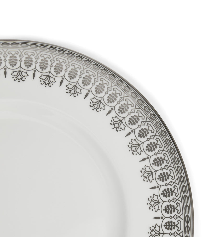 Wedgwood Bone China Silver Tonquin Plate (27cm)