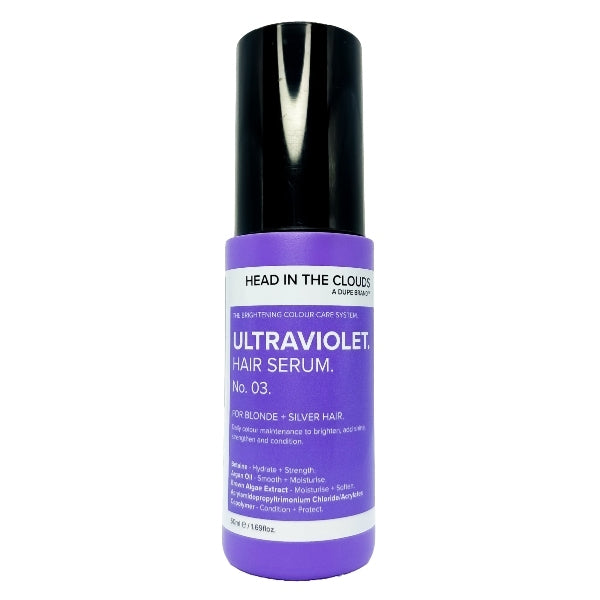 Head In The Clouds Ultraviolet Hair Serum 50ml - British product