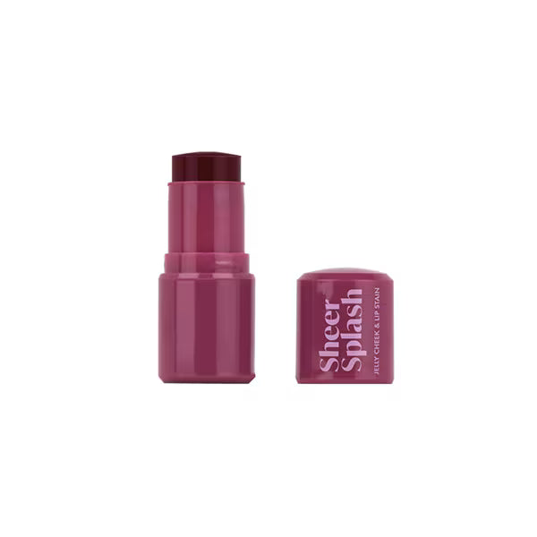 Barry M Sheer Splash Jelly Cheek and Lip Stain Purple - British product