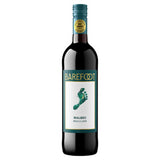 Barefoot Malbec Red Wine 750ml Glass Bottle - British product