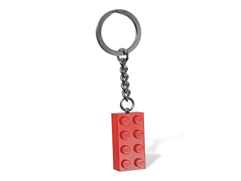 LEGO red brick keyring, imported from the UK