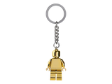 LEGO Gold Minifigure Key Chain with metal ring , UK version