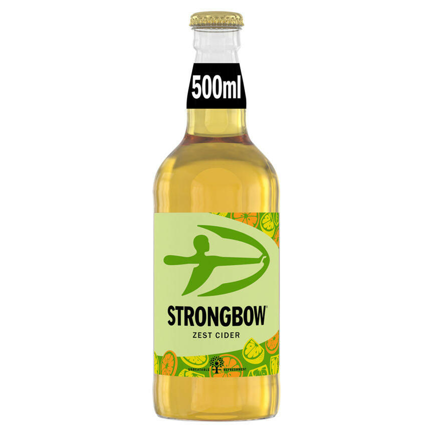 Strongbow Zest Cider 12 x 500ml GOODS ASDA   