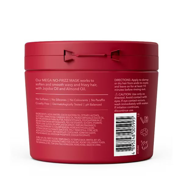 Being Mega No Frizz Hair Mask 354ml - British product
