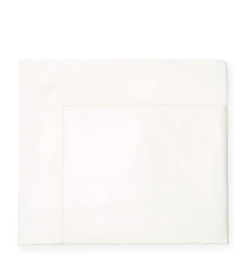 Sferra Egyptian Cotton Giza Super King Flat Sheet 300cm x 270cm (British brand)