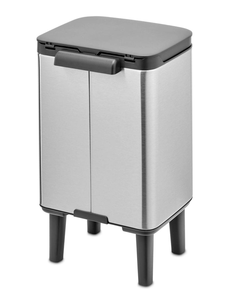 Brabantia silver waste bin 4L - British product