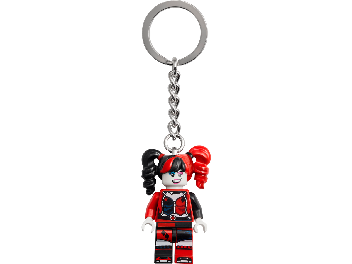 LEGO Harley Quinn Minifigure Keyring 9cm, UK version