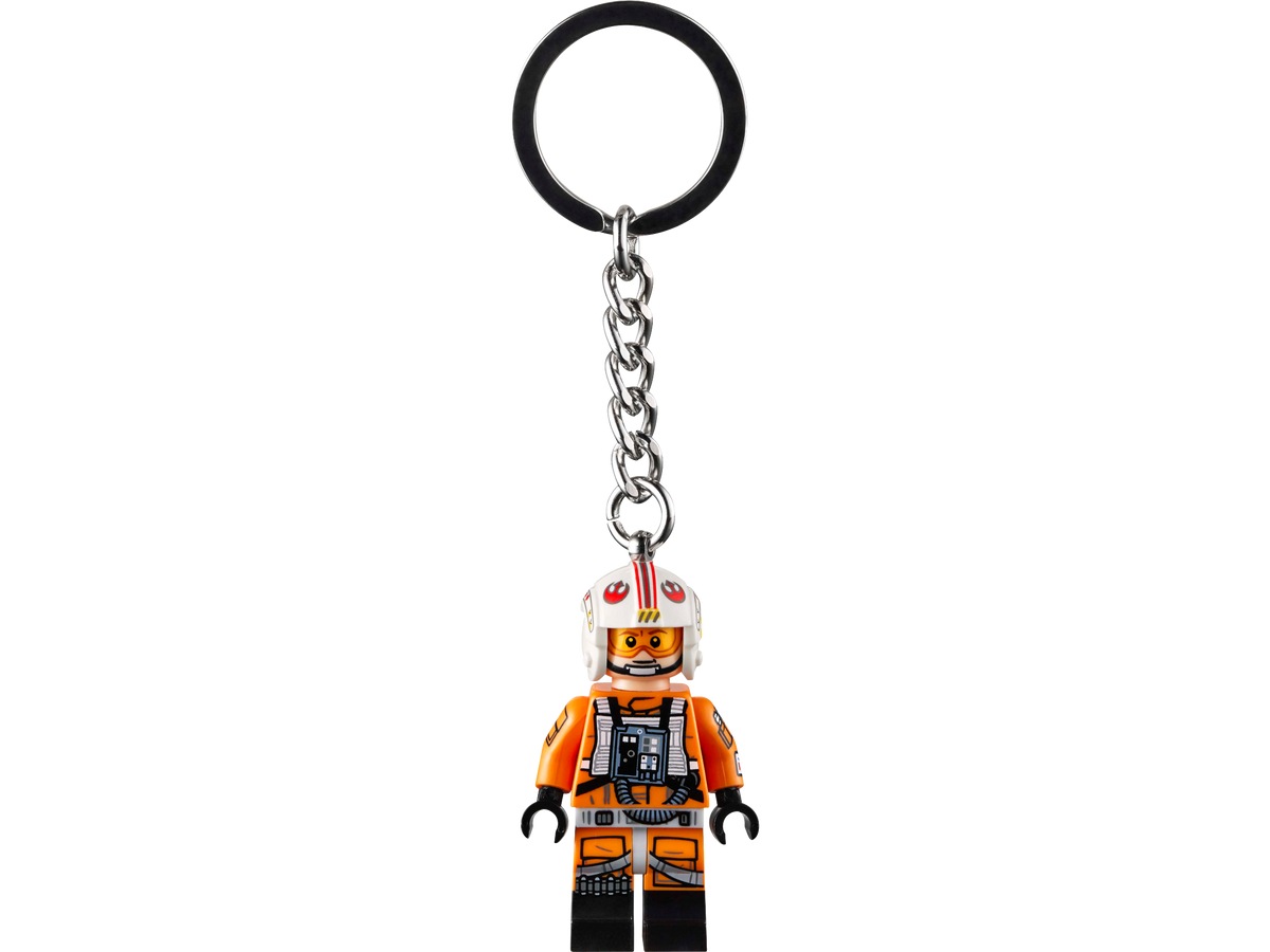 LEGO Luke Skywalker Pilot Key Chain 9cm, imported from the UK