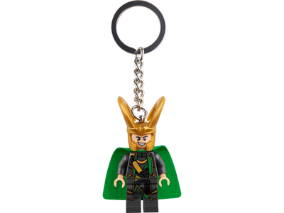 LEGO Marvel Loki Minifigure Keyring over 8cm length