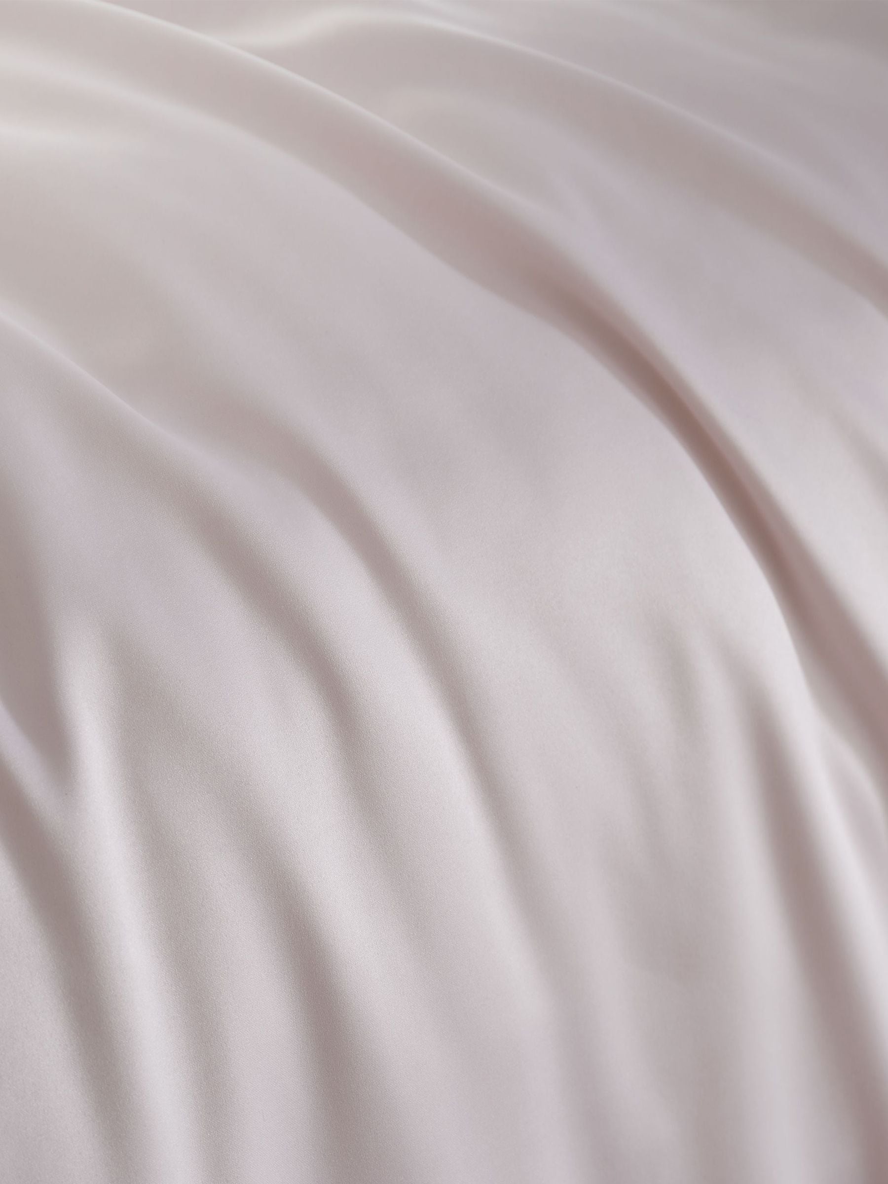 Catherine Lansfield Blush Pink Satin Duvet Cover Set - British product