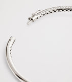 Engelbert White Gold and Diamond The Legacy Knot Bangle
