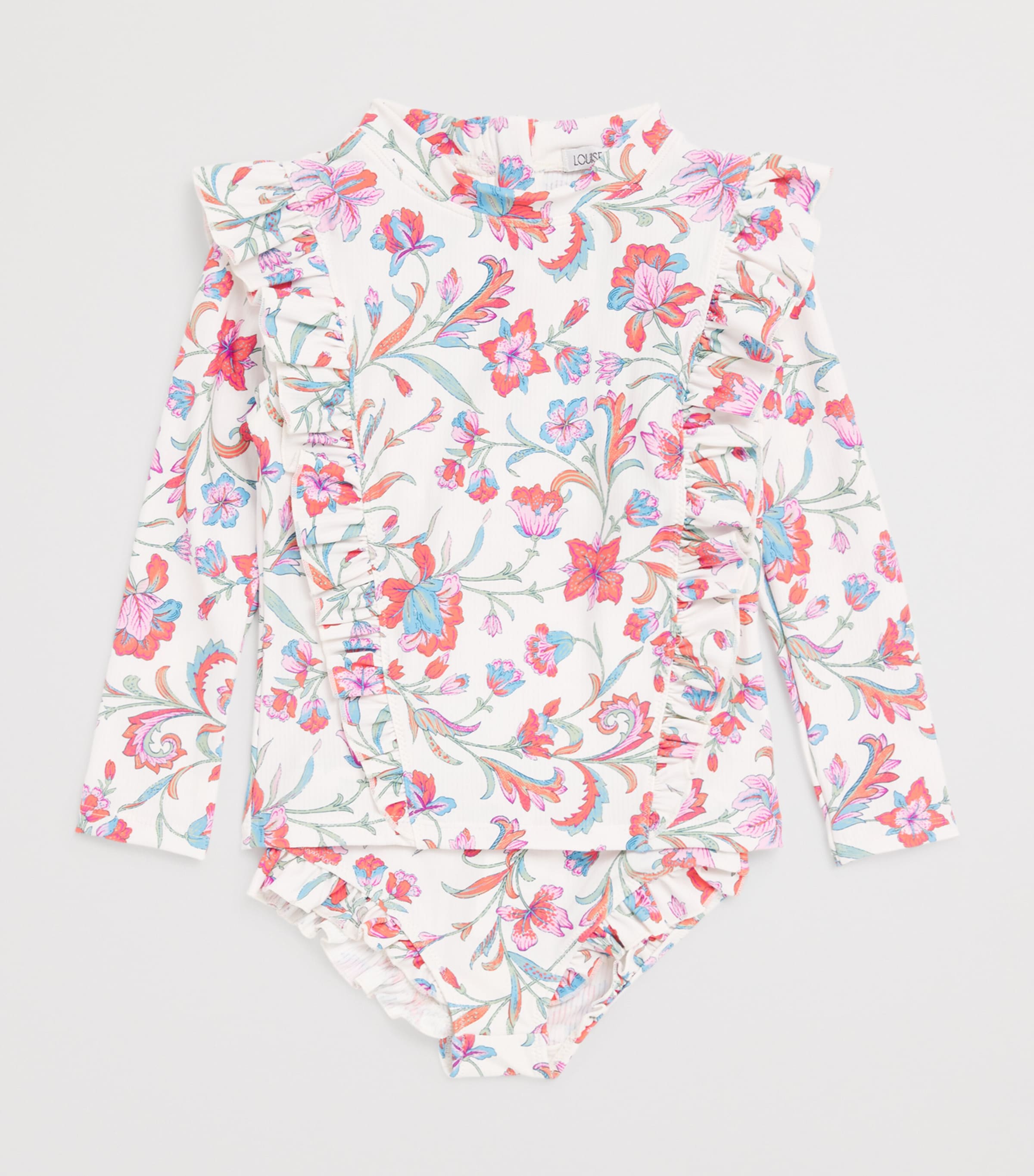 Louise Misha floral tankini and shorts set for children 3-10 years, UK version