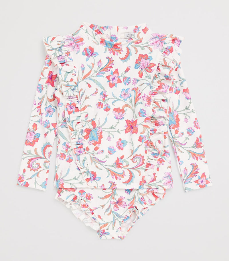 Louise Misha floral tankini and shorts set for children 3-10 years, UK version