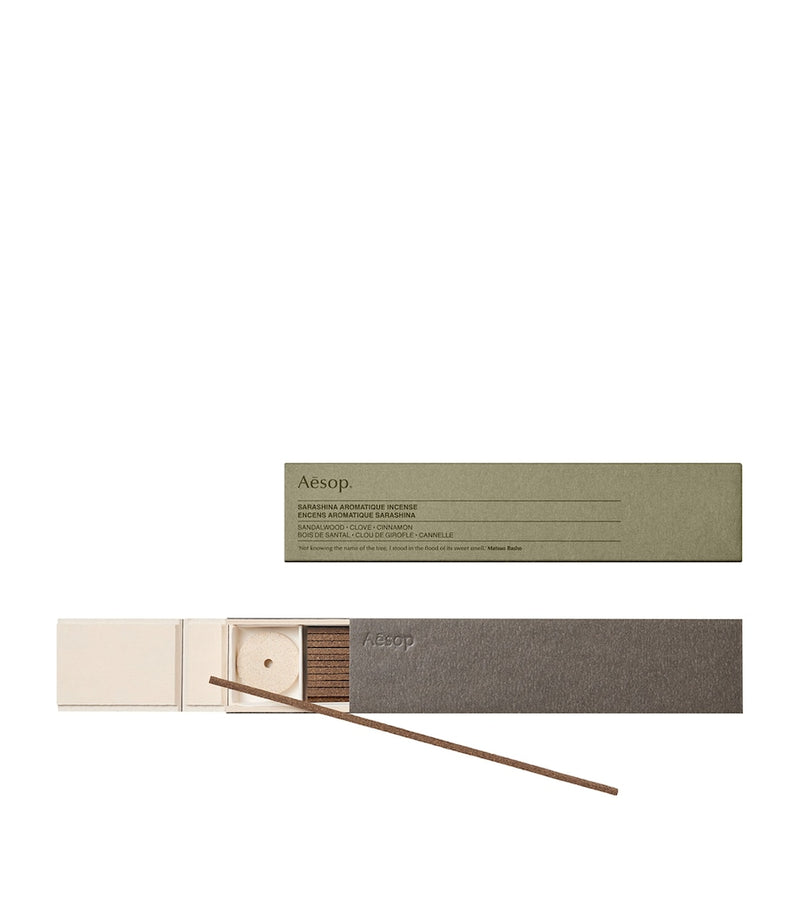 Aesop Sarashina Aromatique incense 33 sticks - British product