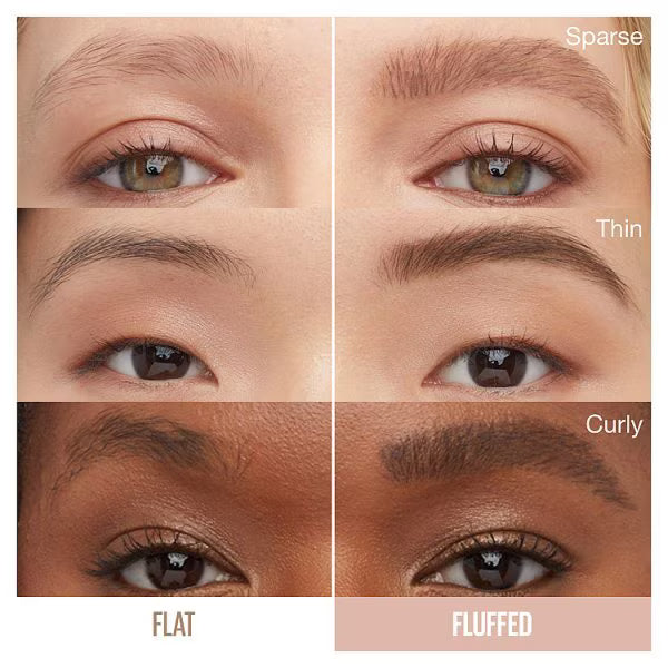 Maybelline Super Fluff Brow Mousse 260 Deep Brown, imported from the UK