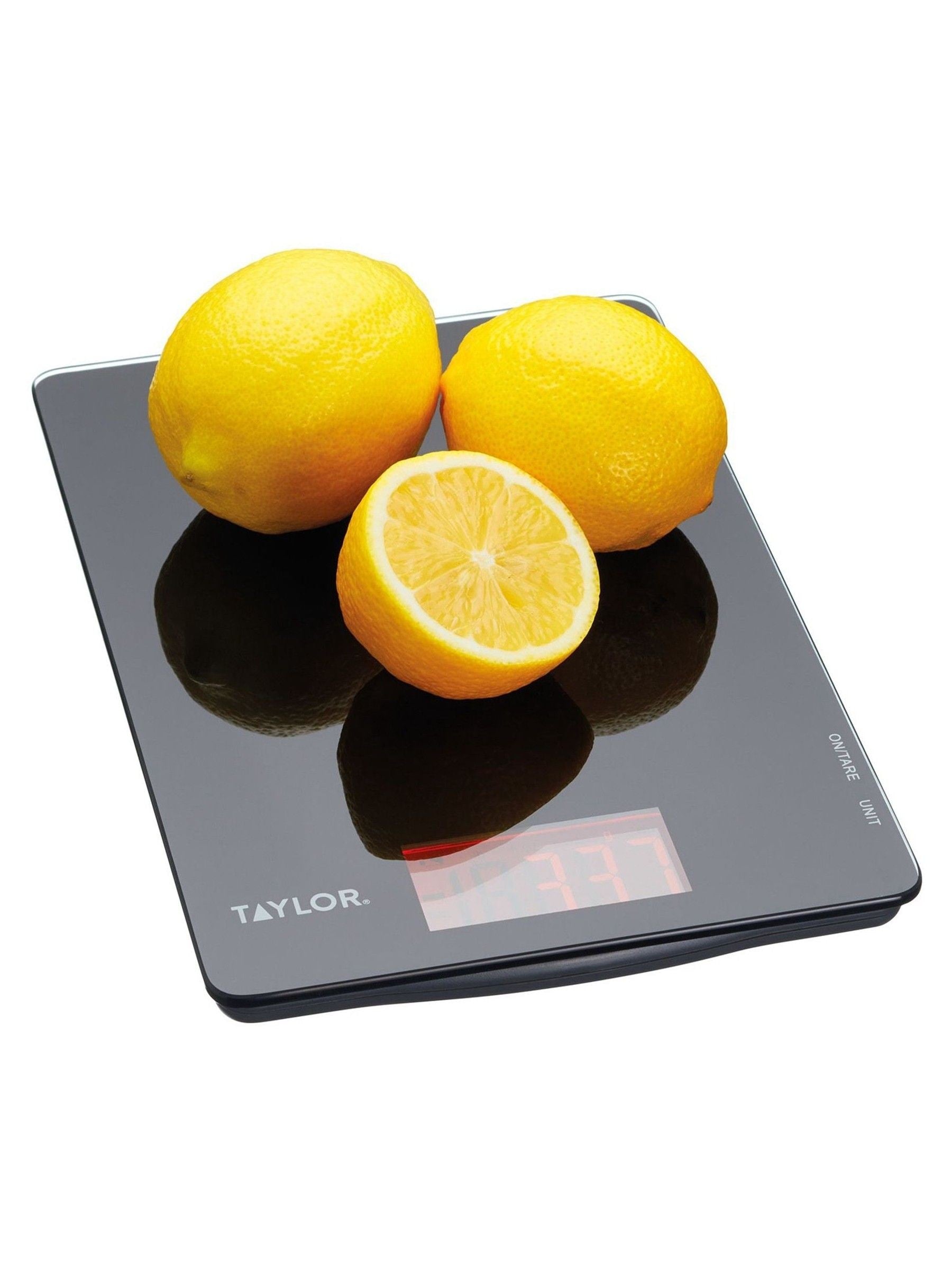 Black 5Kg Glass Dual Kitchen Digital Scales
