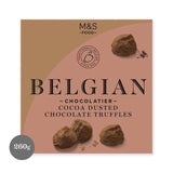 M&S Belgian Cocoa Dusted Chocolate Truffles   260g - McGrocer