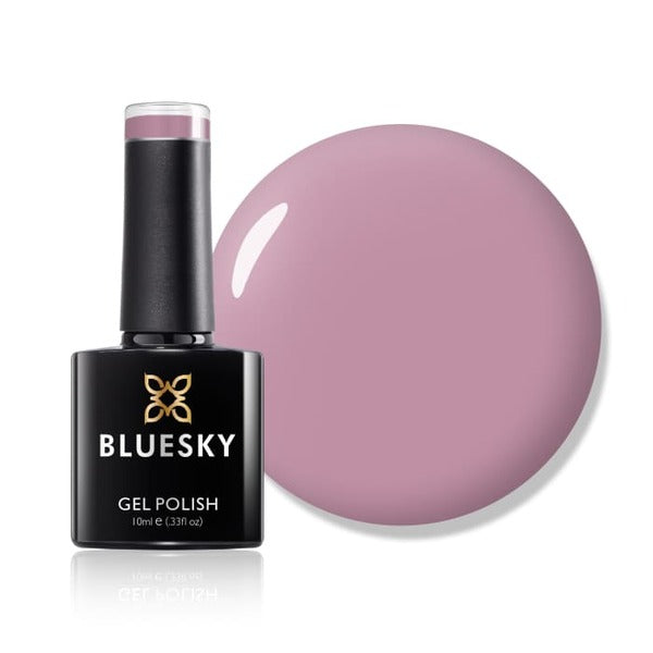Bluesky Gel Polish Musk Pink Light shade for nails - British product