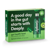 Deeply Gut Health Food With Prebiotic Plant Fibre Spinach Kiwi With Seaweed 65ml