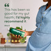 Deeply Gut Health Food With Prebiotic Plant Fibre Spinach Kiwi With Seaweed 65ml