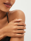 Sterling silver wishbone ring (British brand)