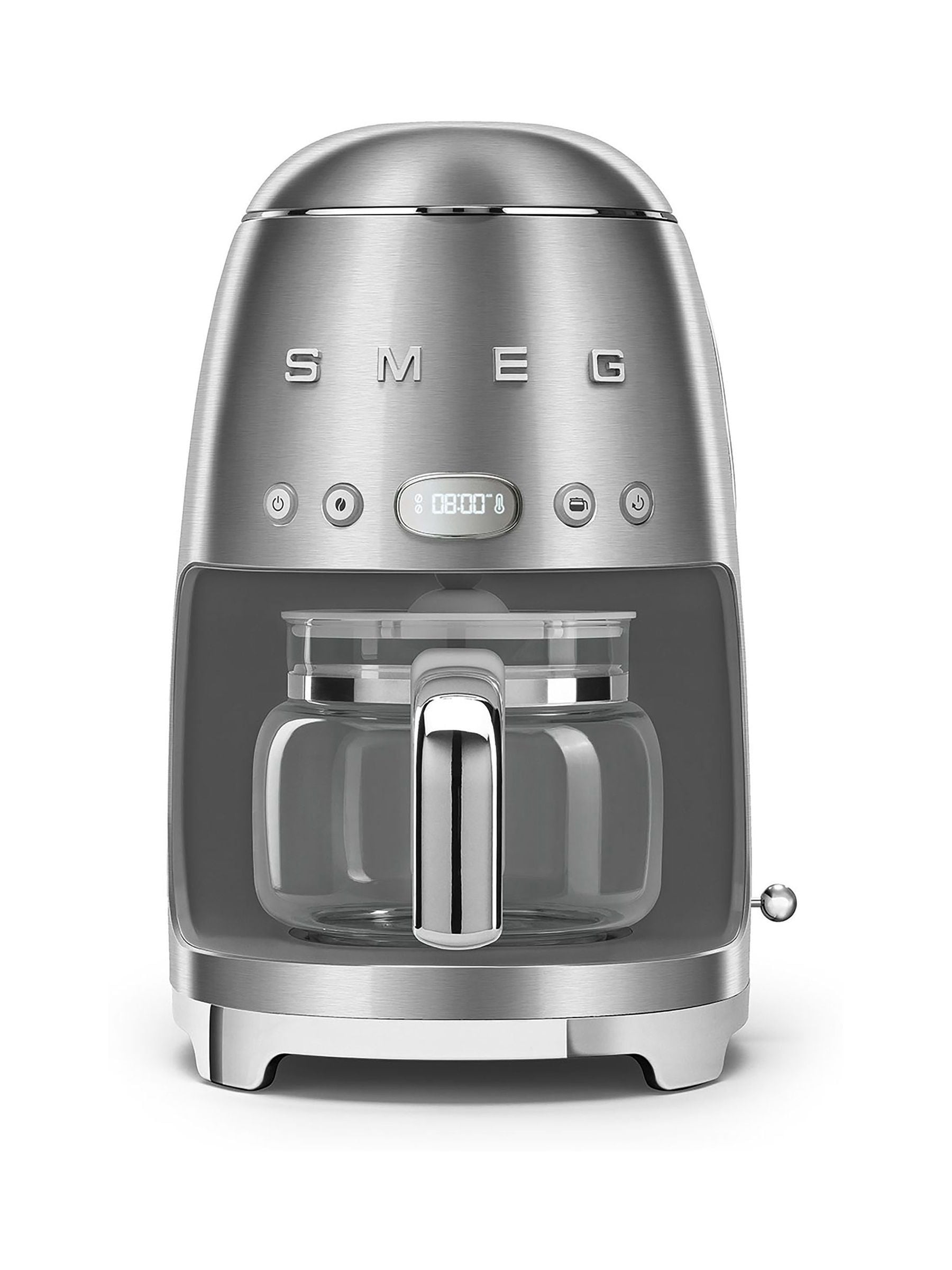 Smeg Silver Drip Coffee Machine (British brand)