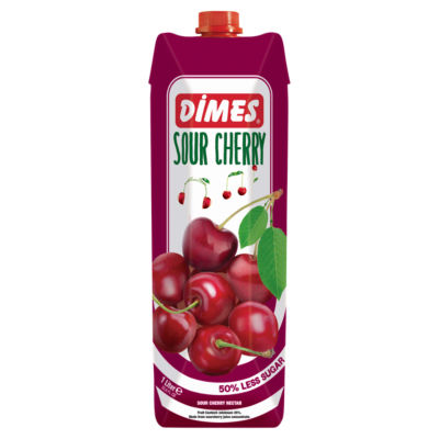 Dimes sour cherry nectar drink 1L - British product
