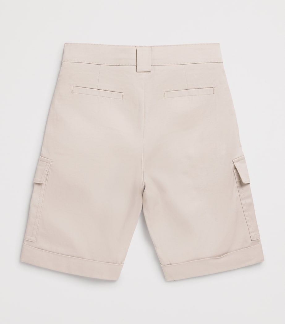 Balmain kids cotton-blend chino shorts 4-14 years - British product