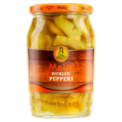 Melis pickled peppers 560g, imported from the UK