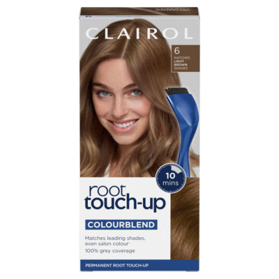 Clairol root touch-up hair dye light brown - British product