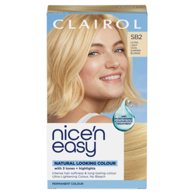 Clairol Permanent Hair Dye Ultra Light Cool Summer Blonde - British product