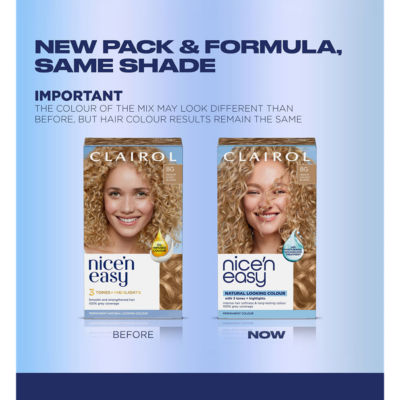 Clairol Nice'n Easy Permanent Hair Dye 8G Medium Honey Blonde
