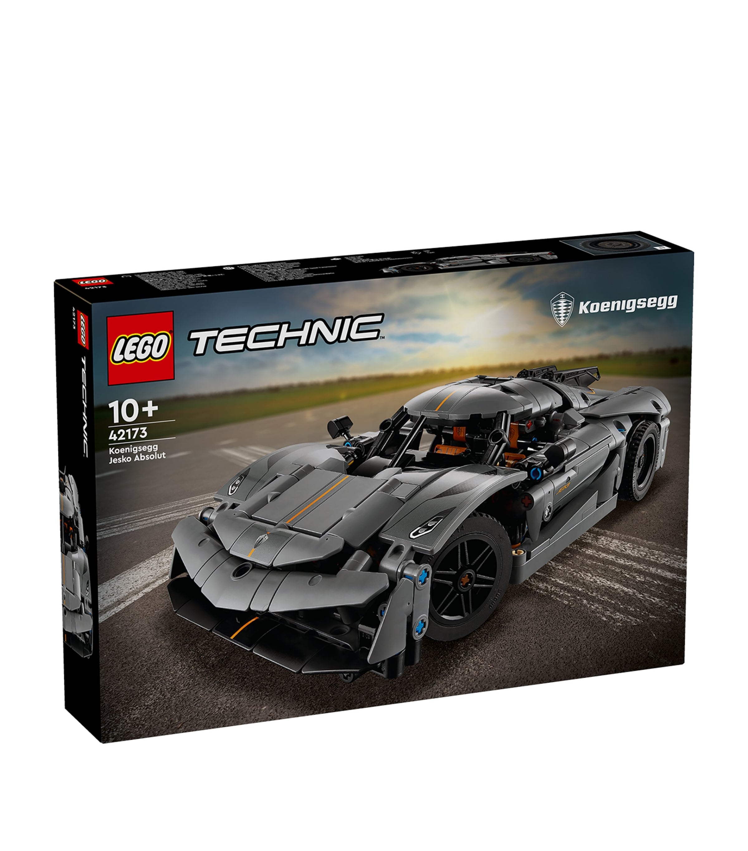 Lego Technic Koenigsegg Jesko Absolut Grey Hypercar 42173