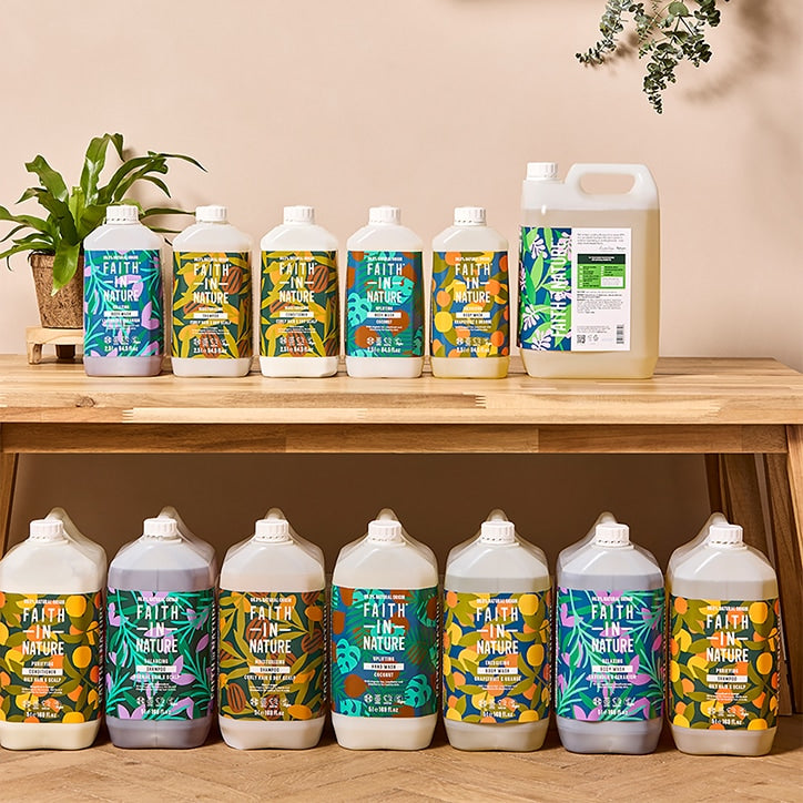 Faith in Nature Wild Rose Shampoo 5L - McGrocer