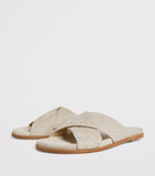 Eleventy embroidered crossover slides - British product