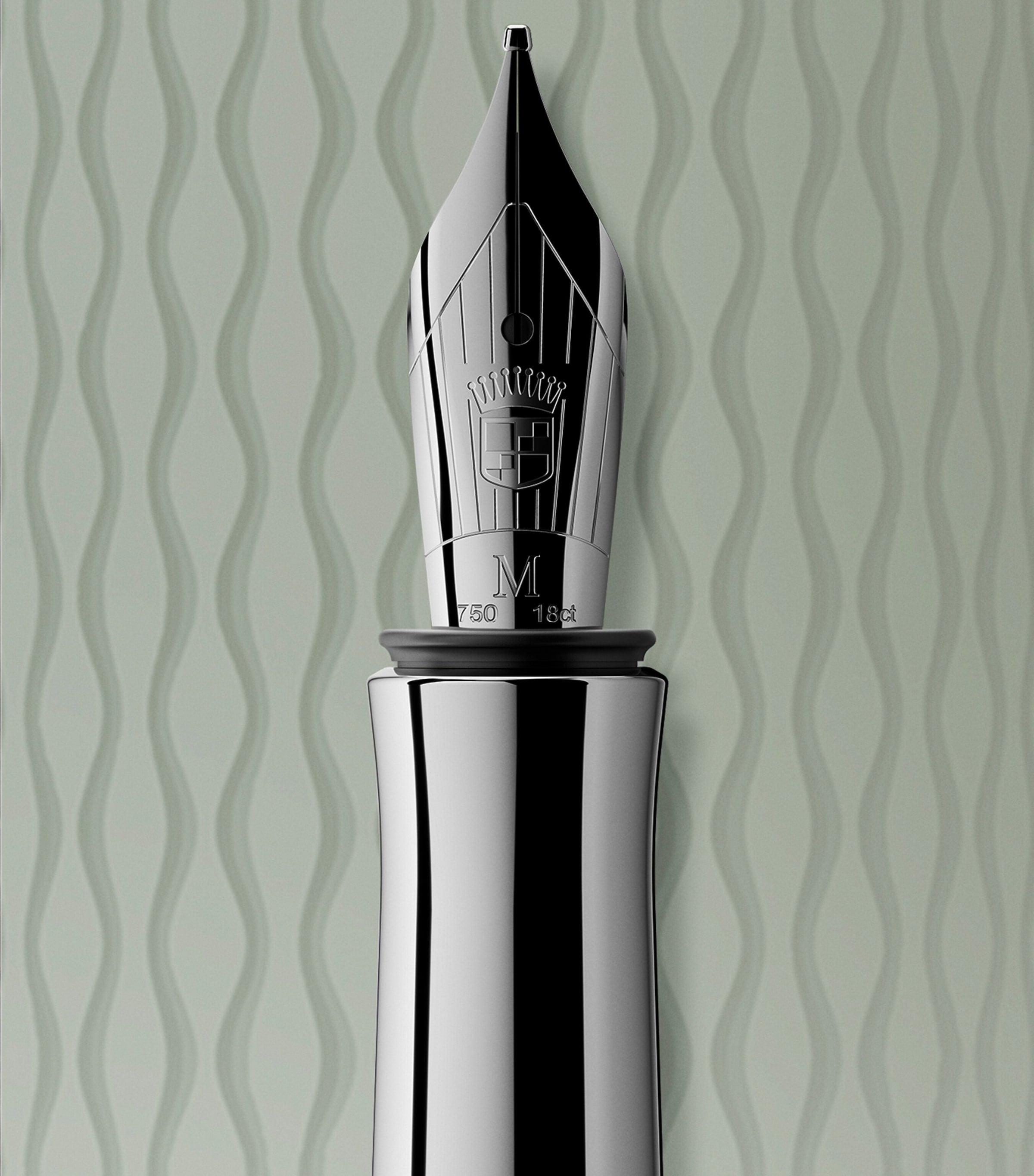 Graf von Faber-Castell Guilloche fountain pen, UK version