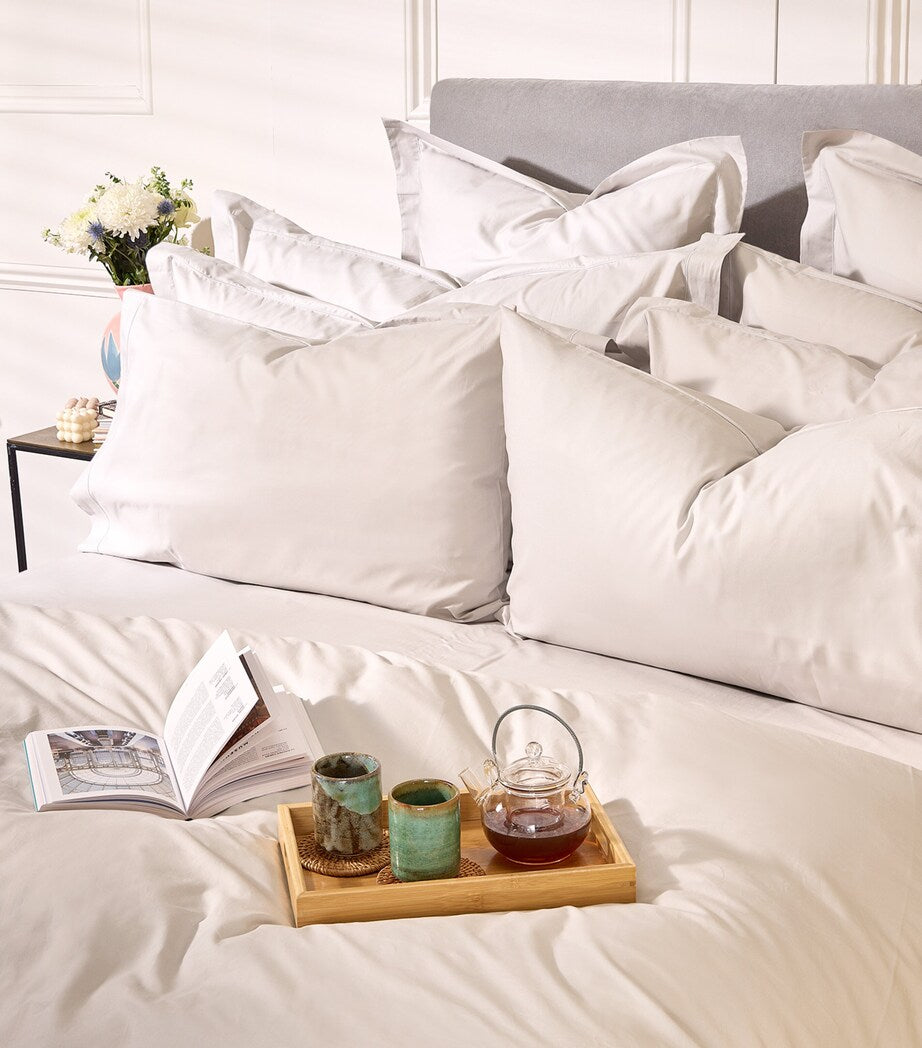 Egyptian Cotton Oxford Pillowcase Pair 50cm x 75cm