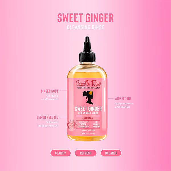 Camille Rose Cleansing Rinse Sweet Ginger 350ml - British product