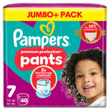 Pampers Nappy Pants Size 7 40 Nappies, imported from the UK