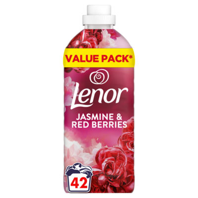 Lenor Jasmine & Red Berries Fabric Conditioner 42 Washes 1386ml