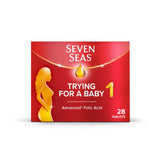 Seven Seas Trying For A Baby prenatal supplement 28 tablets (British brand)
