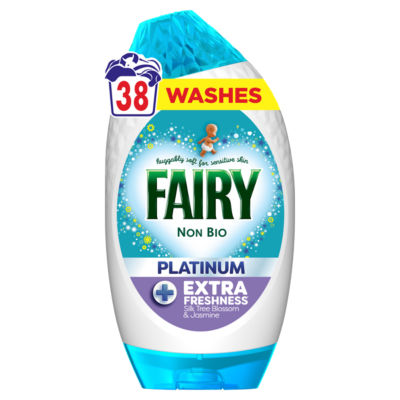 Fairy Non Bio Detergent Gel Silk Tree Blossom Jasmine 1254ml - British product