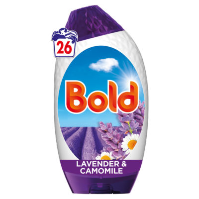 Bold Laundry Detergent Gel Lavender Camomile 858ml - British product