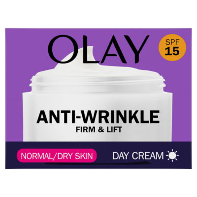 Olay Anti-Wrinkle Firm & Lift Day Cream SPF15 50ml, imported from the UK