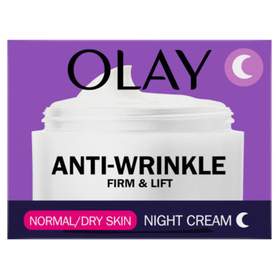 Olay anti-wrinkle firm & lift night cream 50ml, imported from the UK